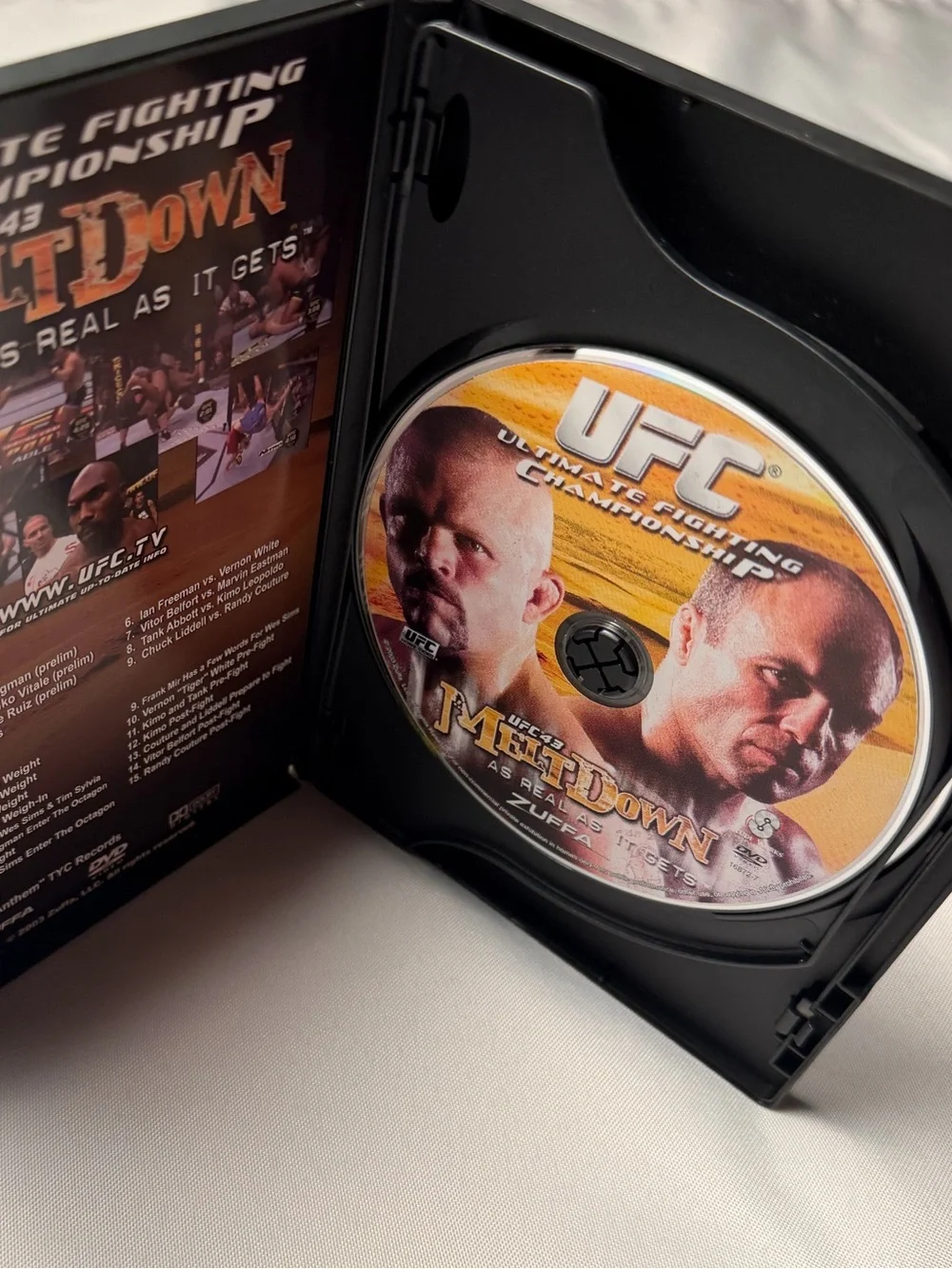 UFC Black & Yellow Ultimate 2 Pack - Meltdown & Undisputed A2